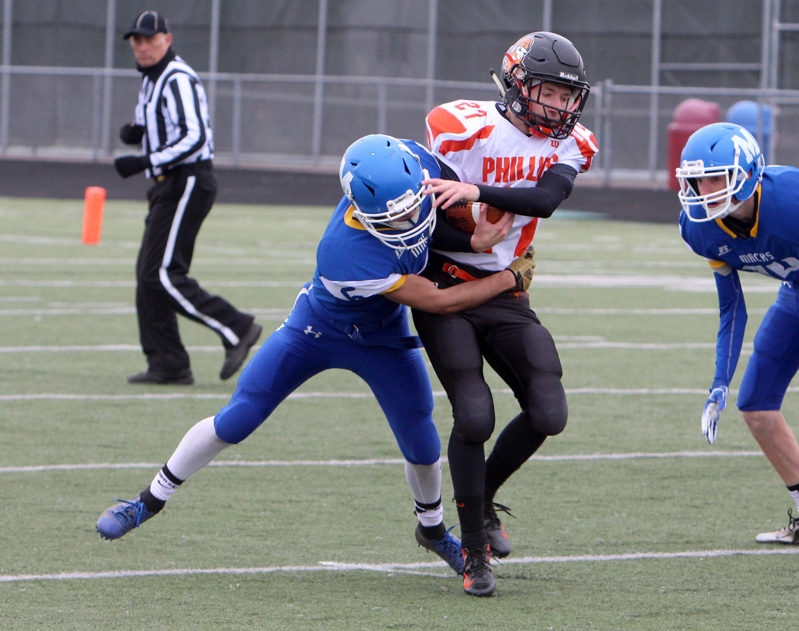 Phillips at McDonell football 9-29-18